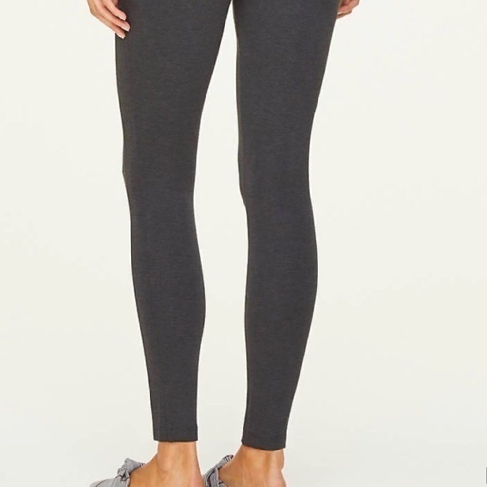 LOFT Dark Grey Ponte Leggings-NWT     - Picture 4 of 7